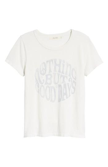 Women's Junk Food Nothing But Good Days Tee