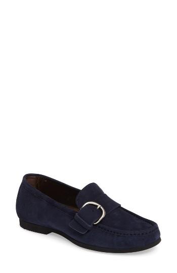 Women's Agl Buckle Flat .5us / 35.5eu - Blue