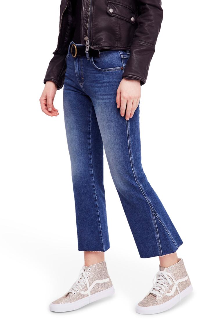 Women's We The Free By Free People Rita Crop Flare Jeans
