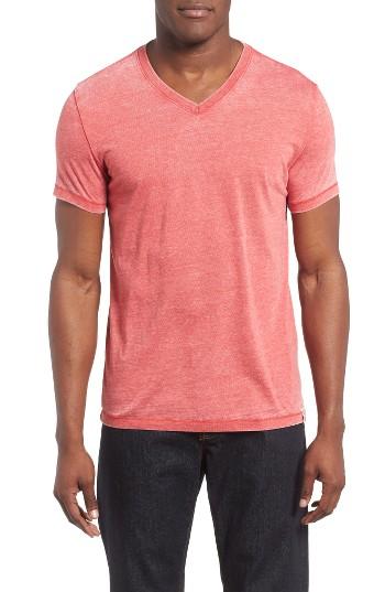 Men's Lucky Brand Burnout T-shirt - Red