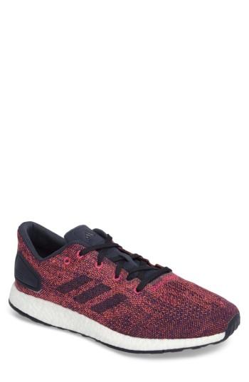 Men's Adidas Pureboost Dpr D Running Shoe, Size 7 M - Burgundy