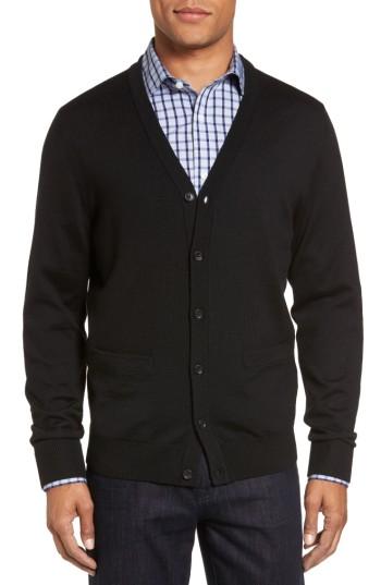 Men's Nordstrom Men's Shop Merino V-neck Cardigan