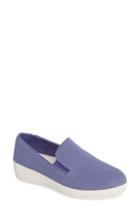 Women's Fitflop Superskate Knit Loafer .5 M - Purple