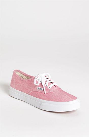 Vans  Authentic Slim Van Doren  Sneaker Womens Pink  Pink Size 6 5 M 6 5 M