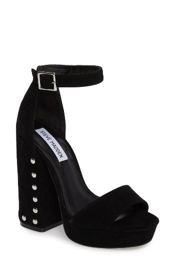 Women's Steve Madden Jasmine Platform Sandal M - Black