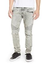 Men's Hudson Blinder Biker Skinny Fit Jeans - Grey