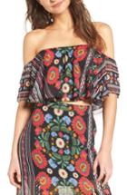 Women's Show Me Your Mumu Nica Ruffle Top - Red