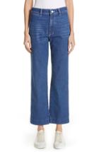 Women's Simon Miller High Rise Wide Leg Jeans - Blue