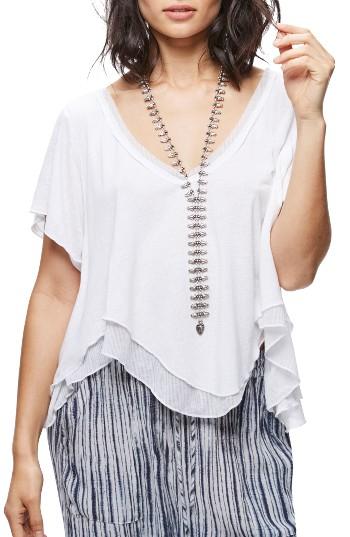 Women's Free People Cookie Tee - White