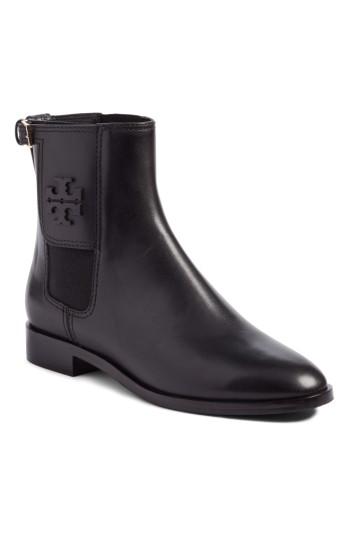 Women's Tory Burch Wyatt Chelsea Bootie .5 M - Black