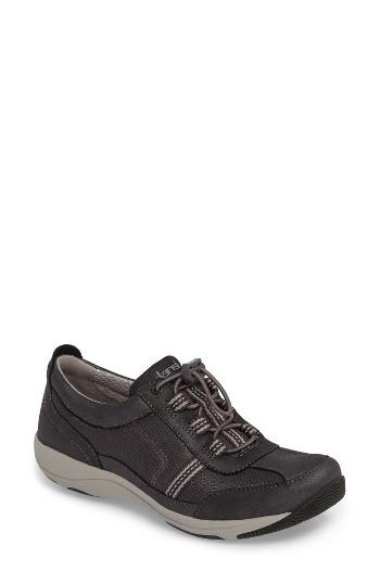Women's Dansko 'helen' Suede & Mesh Sneaker .5-7us / 37eu M - Grey