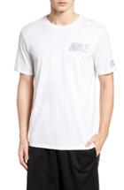Men's Nike Dry Print T-shirt R - White