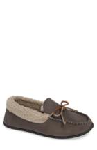 Men's Deer Stags Campfire Slipper M - Grey