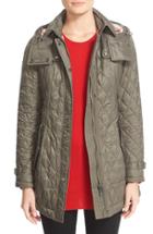 Women's Burberry Finsbridge Belted Quilted Jacket