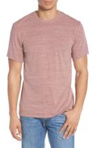 Men's Threads For Thought Heathered Crew Neck, Size - Red