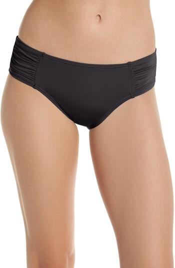 Women's Tommy Bahama Pearl High Waist Bikini Bottoms - Black