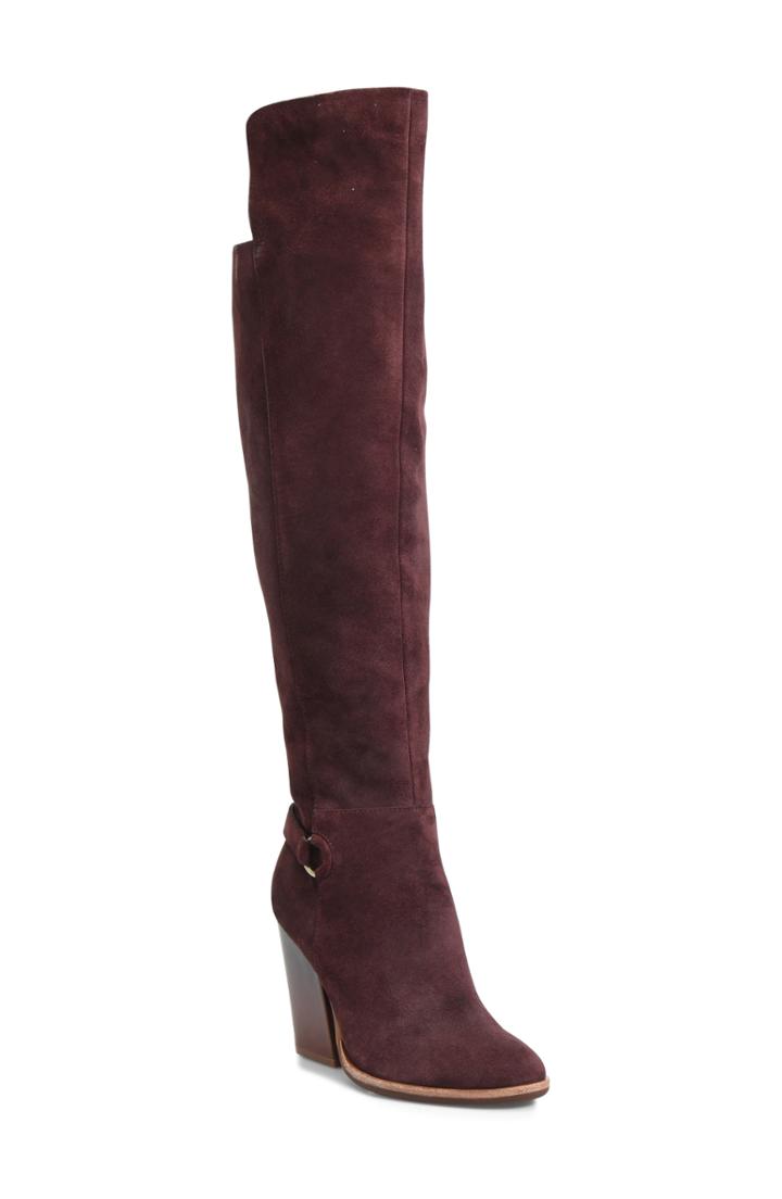 Women's Kork-ease Pavan Knee High Boot .5 M - Burgundy