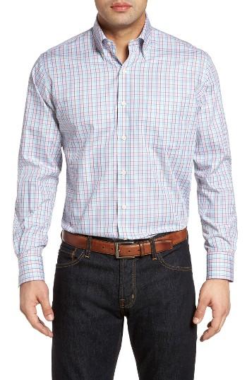 Men's Peter Millar Grassland Check Sport Shirt