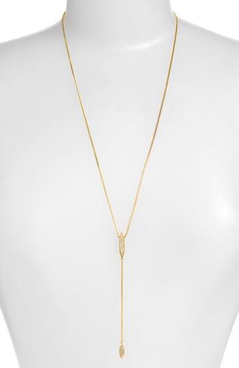 Women's Vince Camuto Crystal Y-necklace