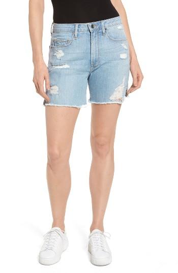 Women's Good American High Waist Cutoff Denim Shorts