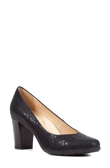 Women's Geox Annya Pump Us / 37eu - Black