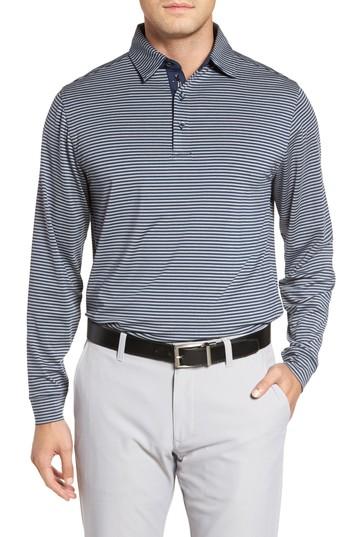 Men's Bobby Jones Xh20 Ranger Stripe Polo, Size - Blue