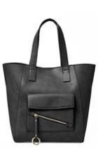 Urban Originals Style Scene Vegan Leather Tote - Black