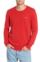 Men's Tommy Jeans Tjm Tommy Classics Sweater, Size - Red