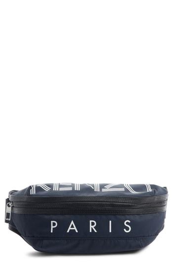 Men's Kenzo Logo Waist Pack - Black