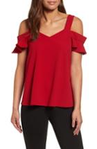 Women's Kut From The Cloth Erika Cold Shoulder Top