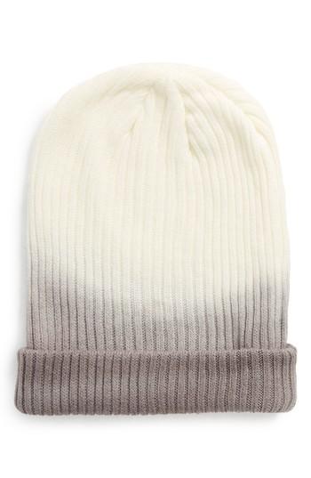Women's Bp. Ombre Knit Beanie - Grey