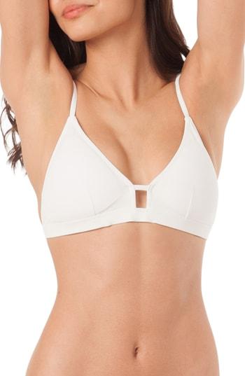 Women's Lively The Bralette Swim Top - White