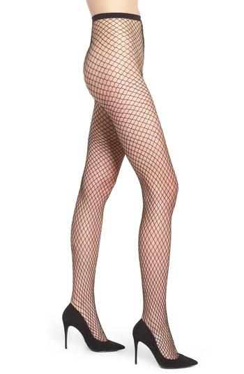 Women's Nordstrom Sparkle Fishnet Tights