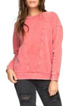 Women's Rvca Take Care Sweatshirt - Red