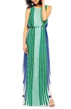 Women's Adrianna Papell Stripe Maxi Dress - Green
