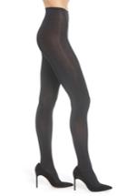 Women's Zeza B By Hue Satin 2-pack Tights /x-large - Brown