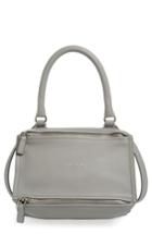 Givenchy 'small Pandora' Leather Satchel - Beige