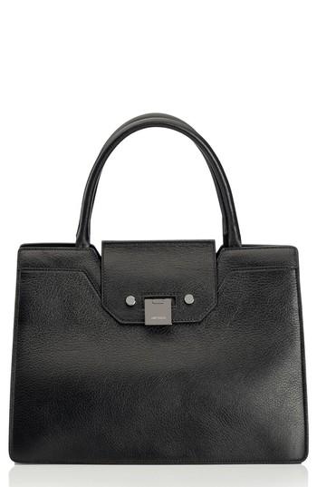 Jimmy Choo Rebel Leather Tote - Brown