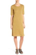 Women's Eileen Fisher Crewneck Merino Jersey Sweater Dress