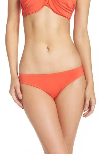 Women's Seafolly Mini Hipster Bikini Bottoms Us / 8 Au - Orange