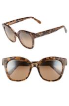 Women's Maui Jim Honey Girl 51mm Polarizedplus2 Cat Eye Sunglasses - Caramel/ Bronze