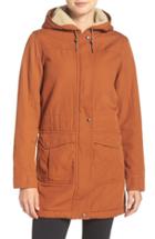 Women's Patagonia 'prairie Dawn' Canvas Parka - Brown