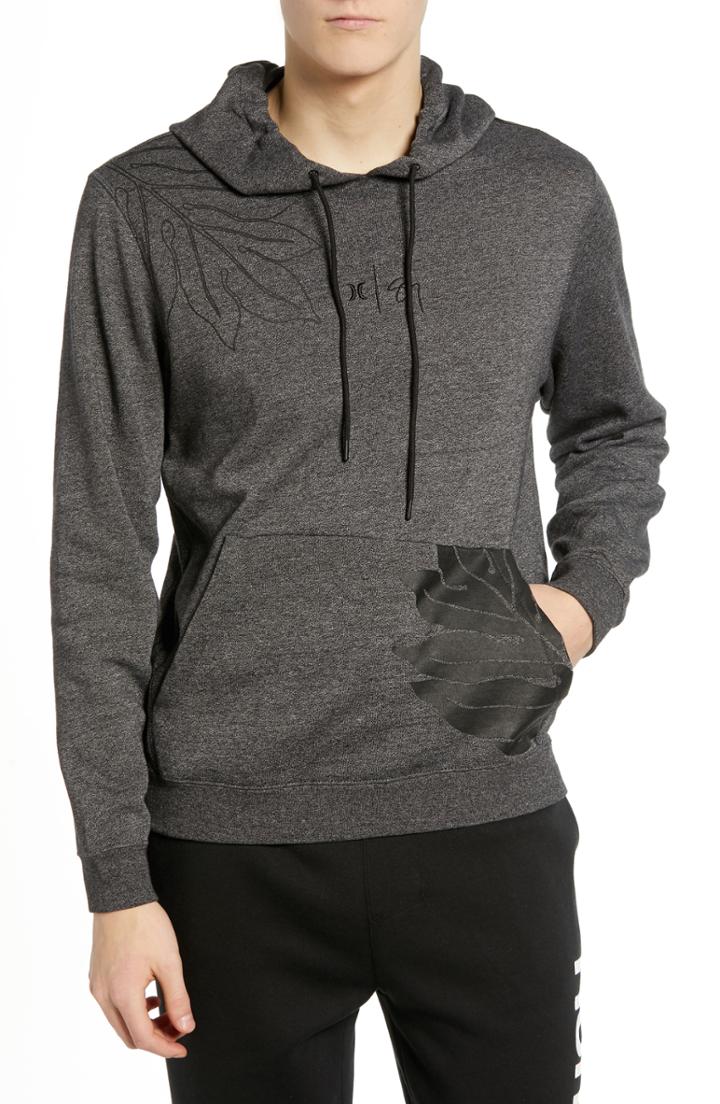 Men's Hurley Sig Zane Pullover Hoodie - Black