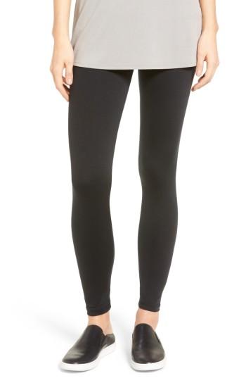 Women's David Lerner Mid Rise Leggings - Black