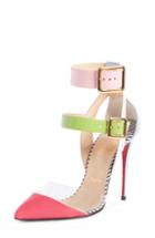Women's Christian Louboutin Multimiss Buckle Sandal Us / 35eu - Pink