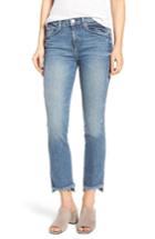 Women's Mcguire Lido Frayed Crop Straight Leg Jeans - Blue