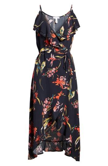 Women's Leith Flounce Wrap Midi Dress - Blue