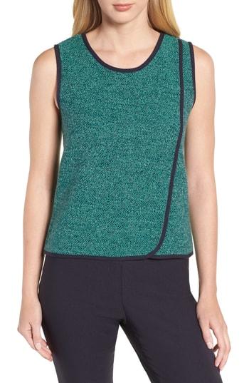 Women's Nic+zoe Speckled Knit Tank - Green