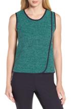 Women's Nic+zoe Speckled Knit Tank - Green