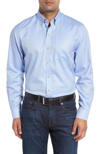 Men's Cutter & Buck San Juan Classic Fit Wrinkle Free Solid Sport Shirt